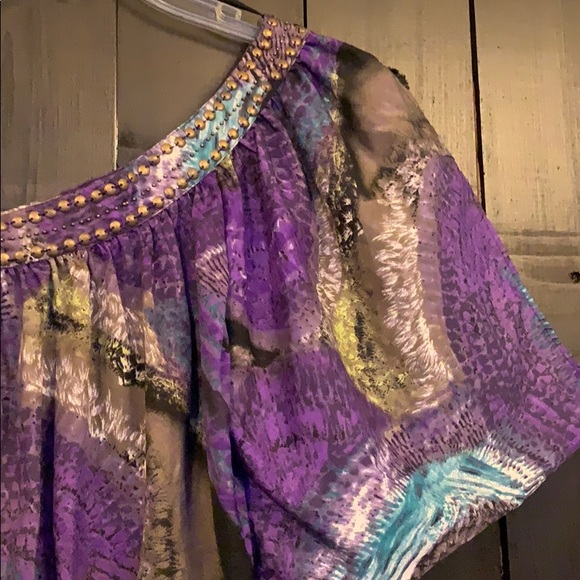 Angie One Shoulder Dress Size Small - Picture 4 of 6